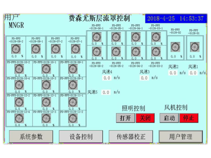 重庆净化车间层流罩安装,层流罩